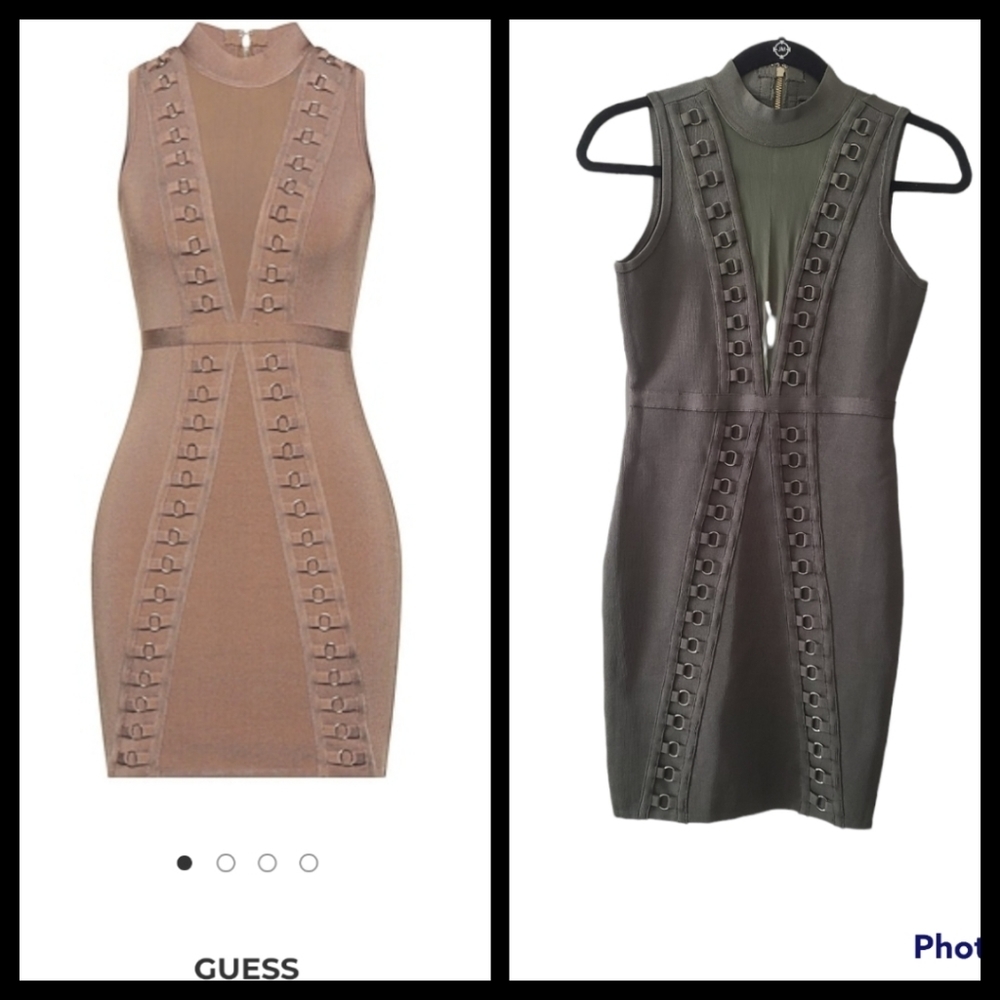 GUESS mini bandage dress - Picture 1 of 10